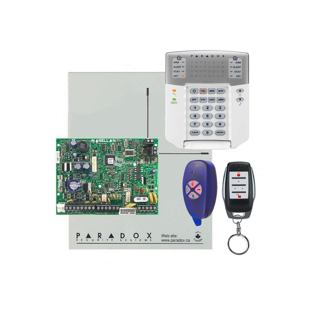 KIT MG5050+ cu tastatura LED K32+ si telecomanda REM1 / REM15