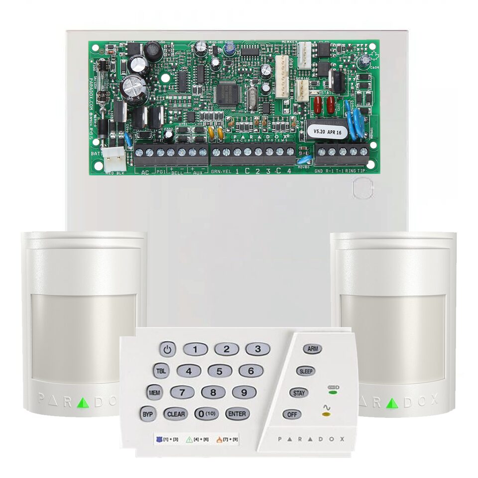 KIT SP4000 cu tastatura LED K636 si 2x PIR 476+