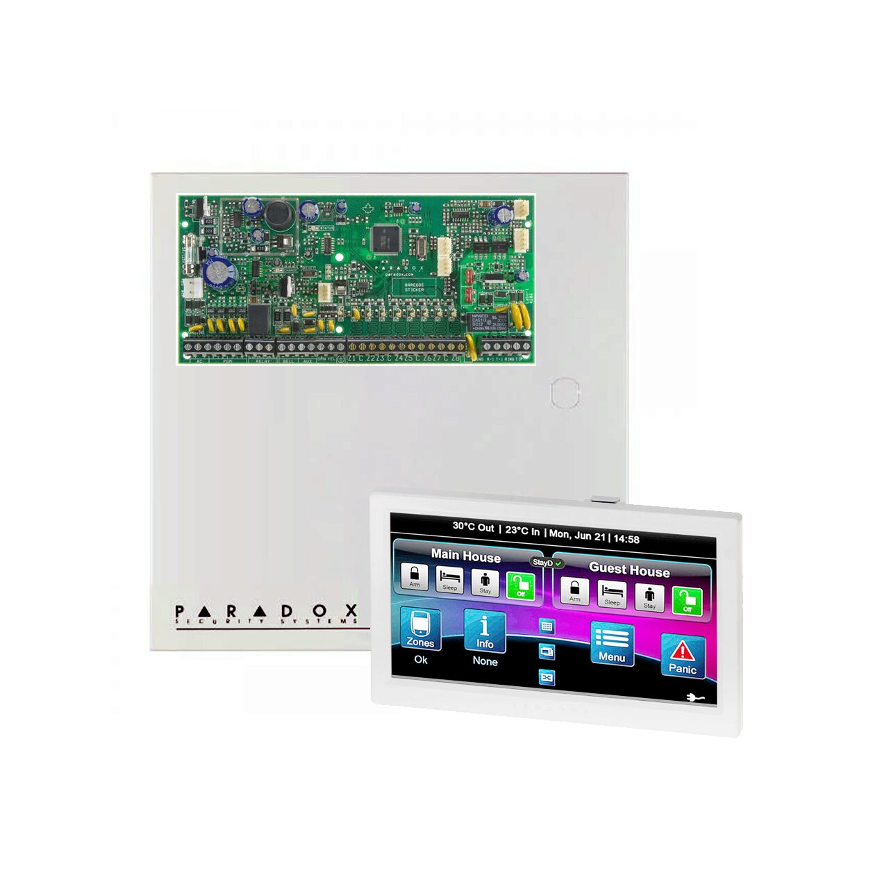 Kit SP6000+ cu tastatura touchscreen TM70