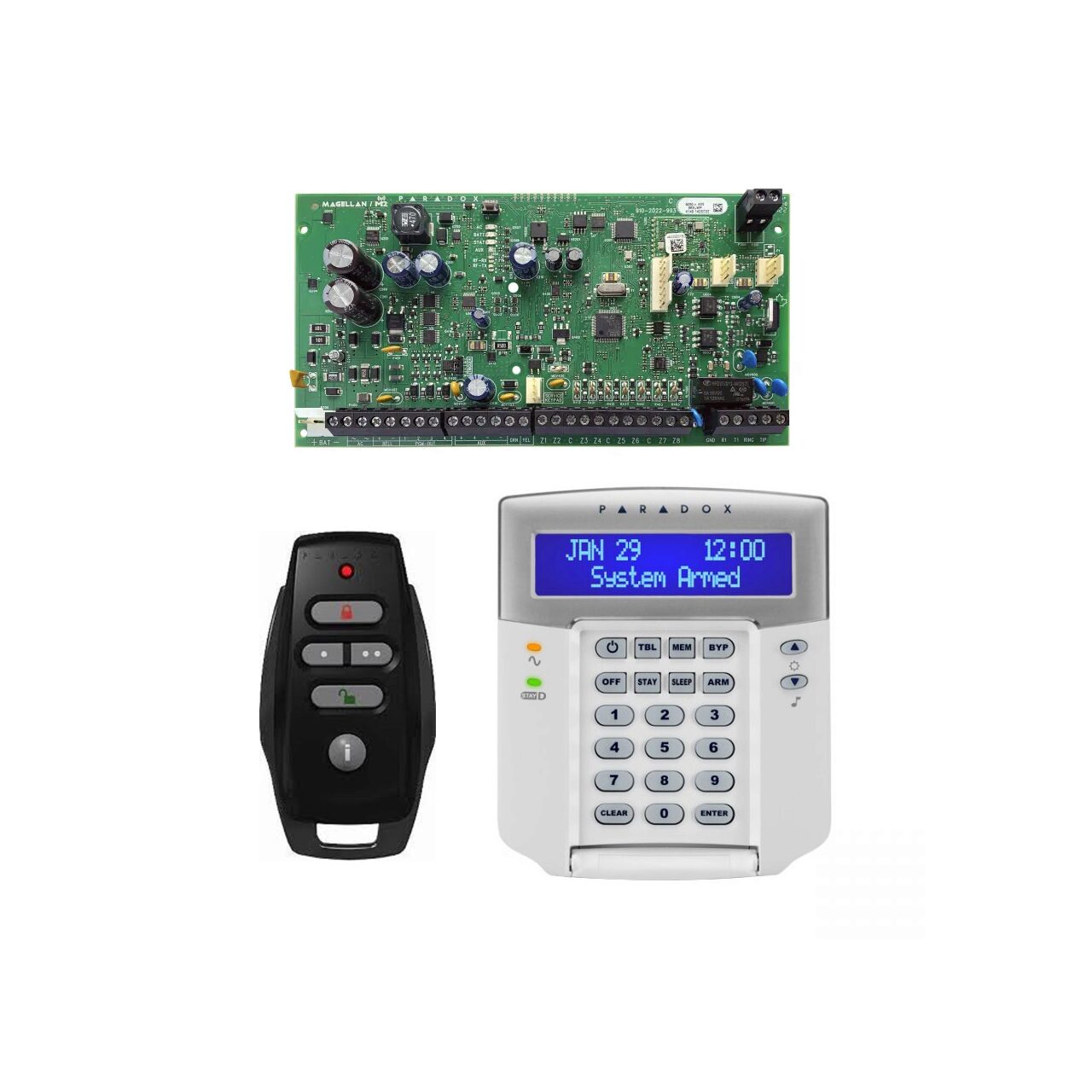 KIT MG5050+ cu tastatura LCD K32 si telecomanda REM25